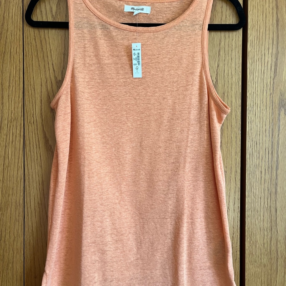 Madewell tank top sleeveless shirt